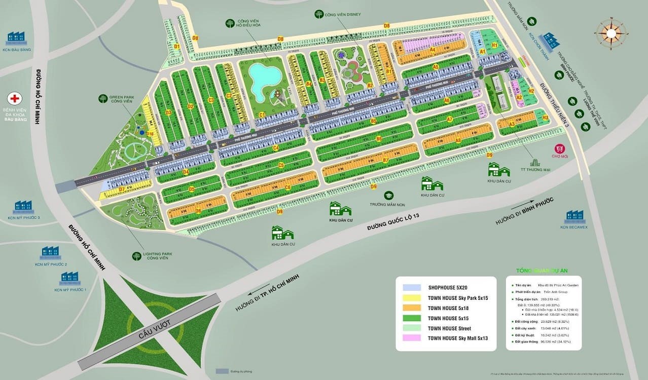 Phối cảnh dự án Phúc An Garden