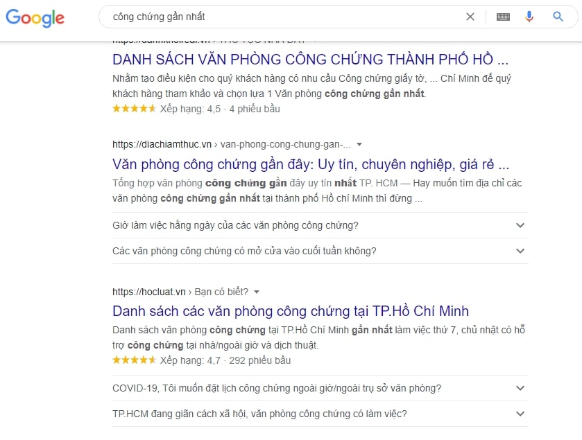tìm văn phòng công chứng gần nhất 1