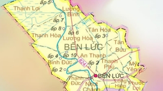 Thông tin chi tiết về bản đồ huyện Bến Lức, tỉnh Long An